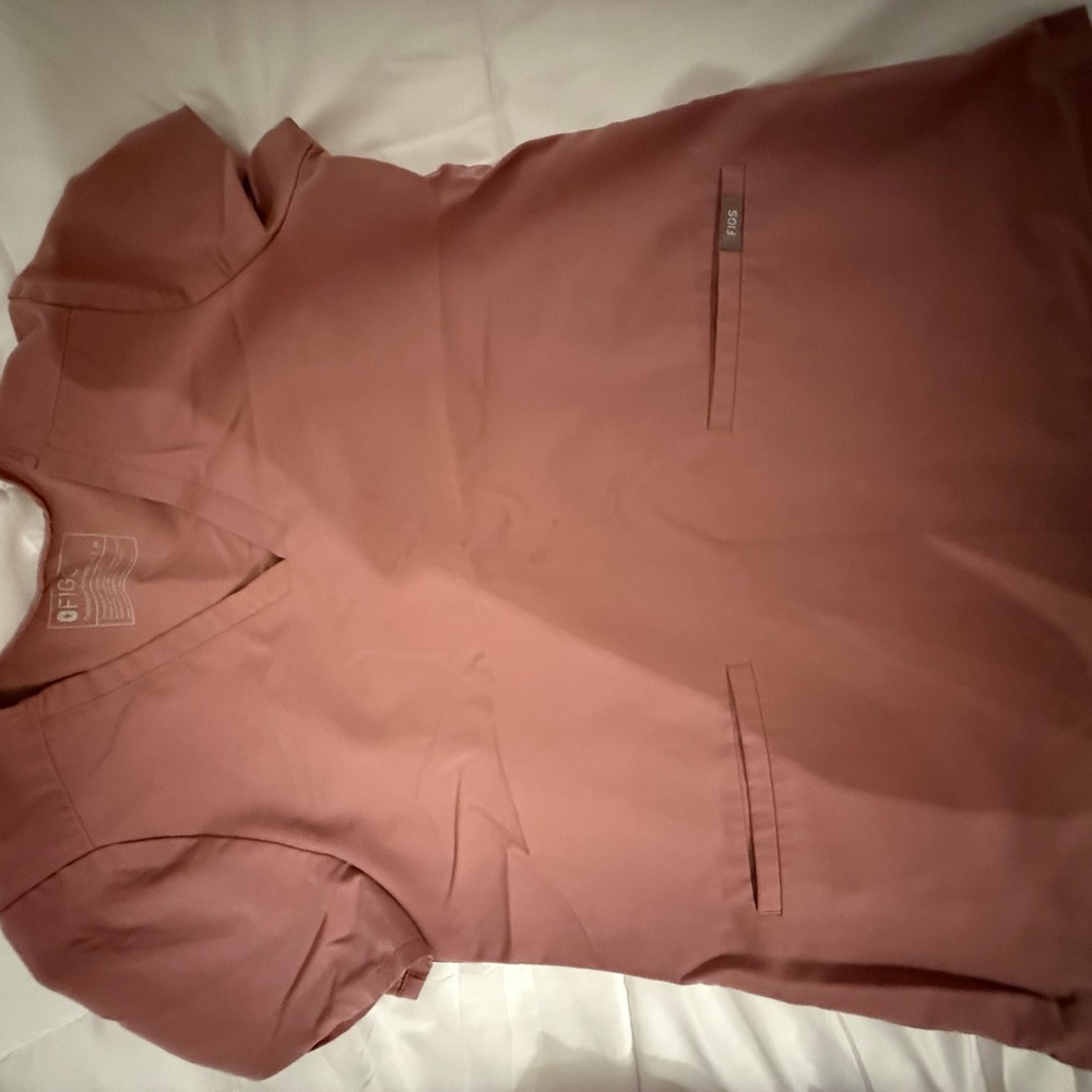 Figs Casma Three-Pocket Scrub Top View 5